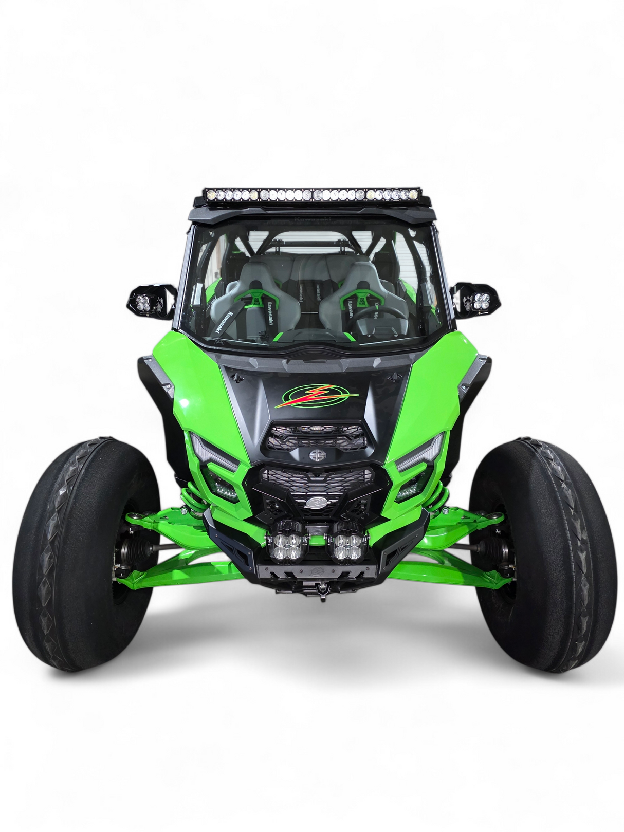 2026+ Kawasaki Teryx H2 Volt Grill w/Camera Mount www.elektricoffroad.com