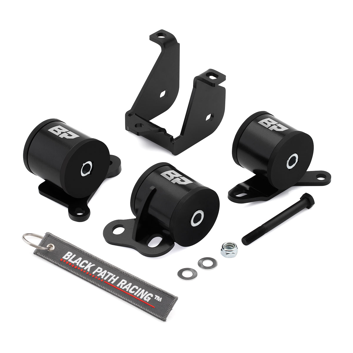 1996-2000 Honda Civic Black D to B Series Engine Motor Swap Mount Brackets