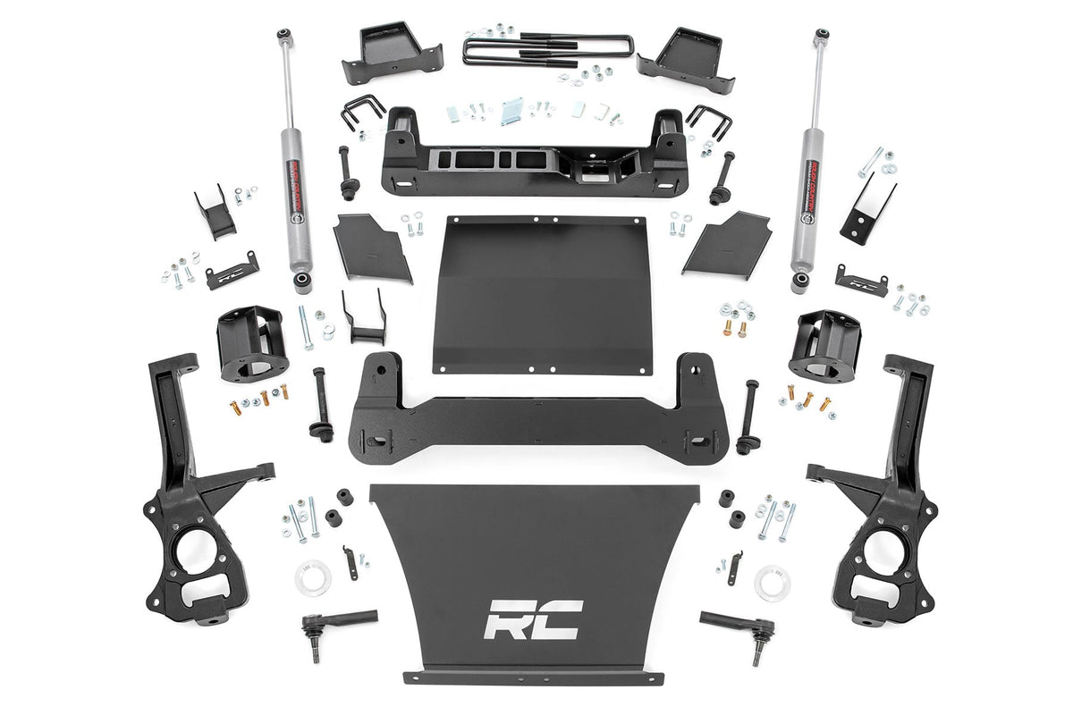4 Inch Lift Kit AT4/Trailboss Chevy/GMC Sierra 1500 (19-24)/Silverado 1500 (19-24) Rough Country