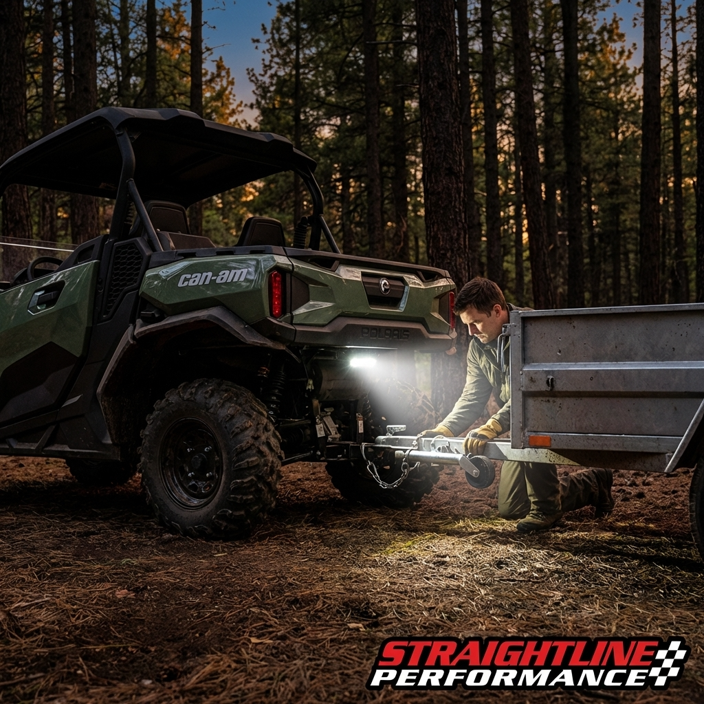 Straightline Performance SmartWire Backup Light Kit for Can-Am Commander & Maverick