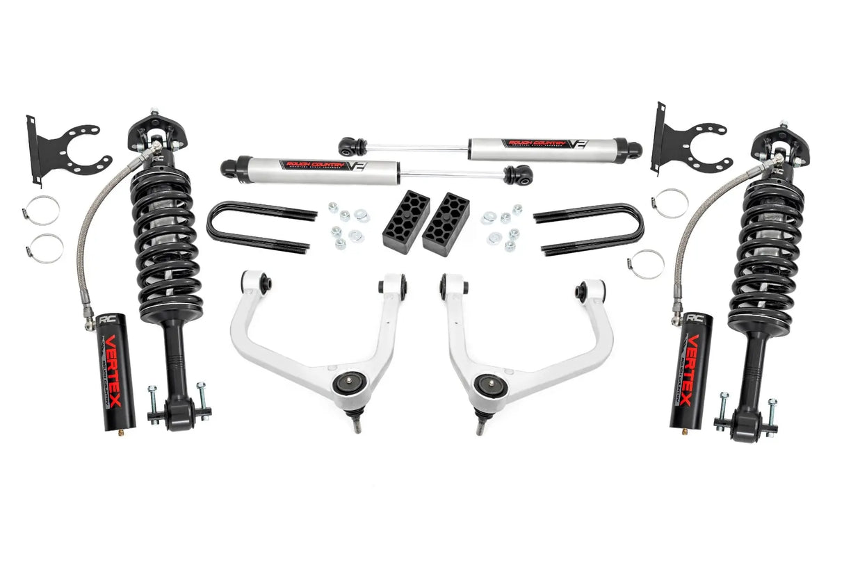 Rough Country 3.5 Inch Suspension Lift Kit Chevy Silverado 1500 2WD/4WD 2019-2024 29531A