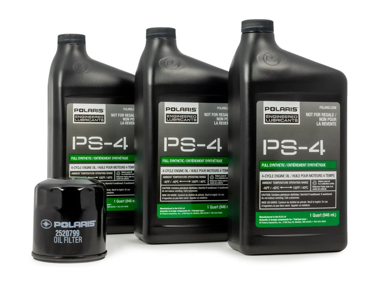 28891696 Polaris Full Synthetic Standard Oil Change Kit, 2016-2021 Polaris RZR Turbo, PRO XP Polaris