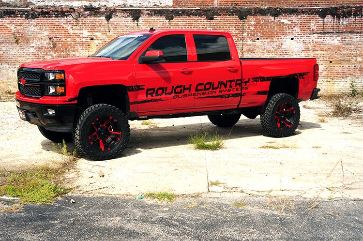 7 Inch Lift Kit Bracket M1 Struts/M1 Silverado/Sierra 1500 (14-16) Rough Country
