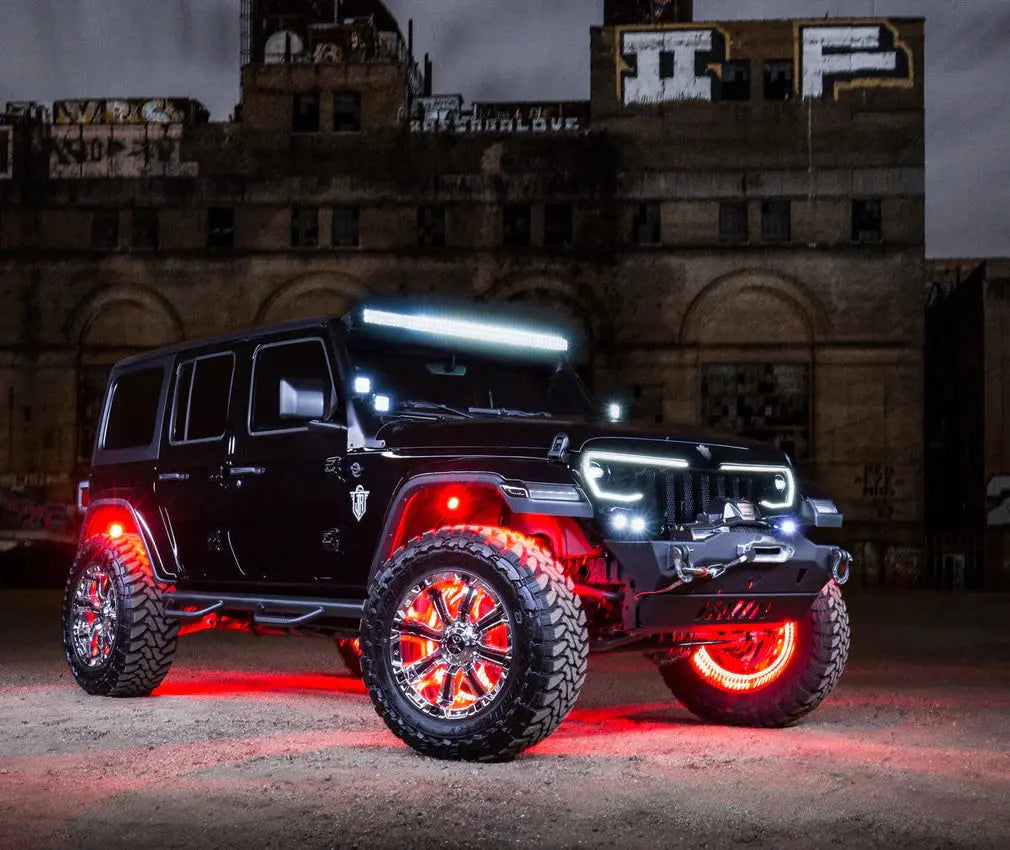 ORACLE LIGHTING LED ILLUMINATED WHEEL RINGS - COLORSHIFT oracle