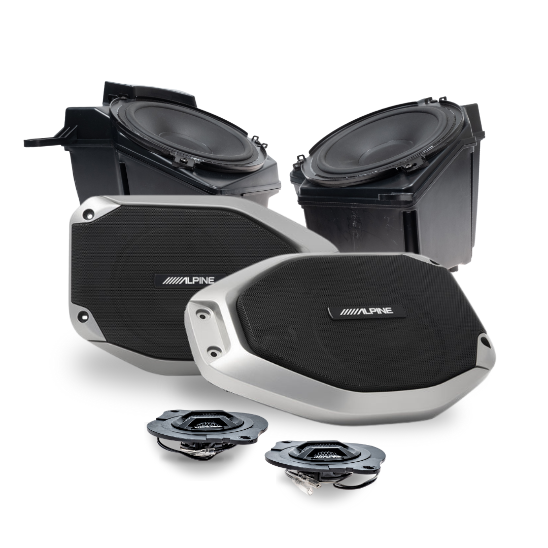 Alpine Plug & Play Full Speaker Upgrade Bundle SPV-65-JLT/ SPV-65X-WRA Combo | '18-'23 JL Wrangler/ '20-'23 JT Gladiator