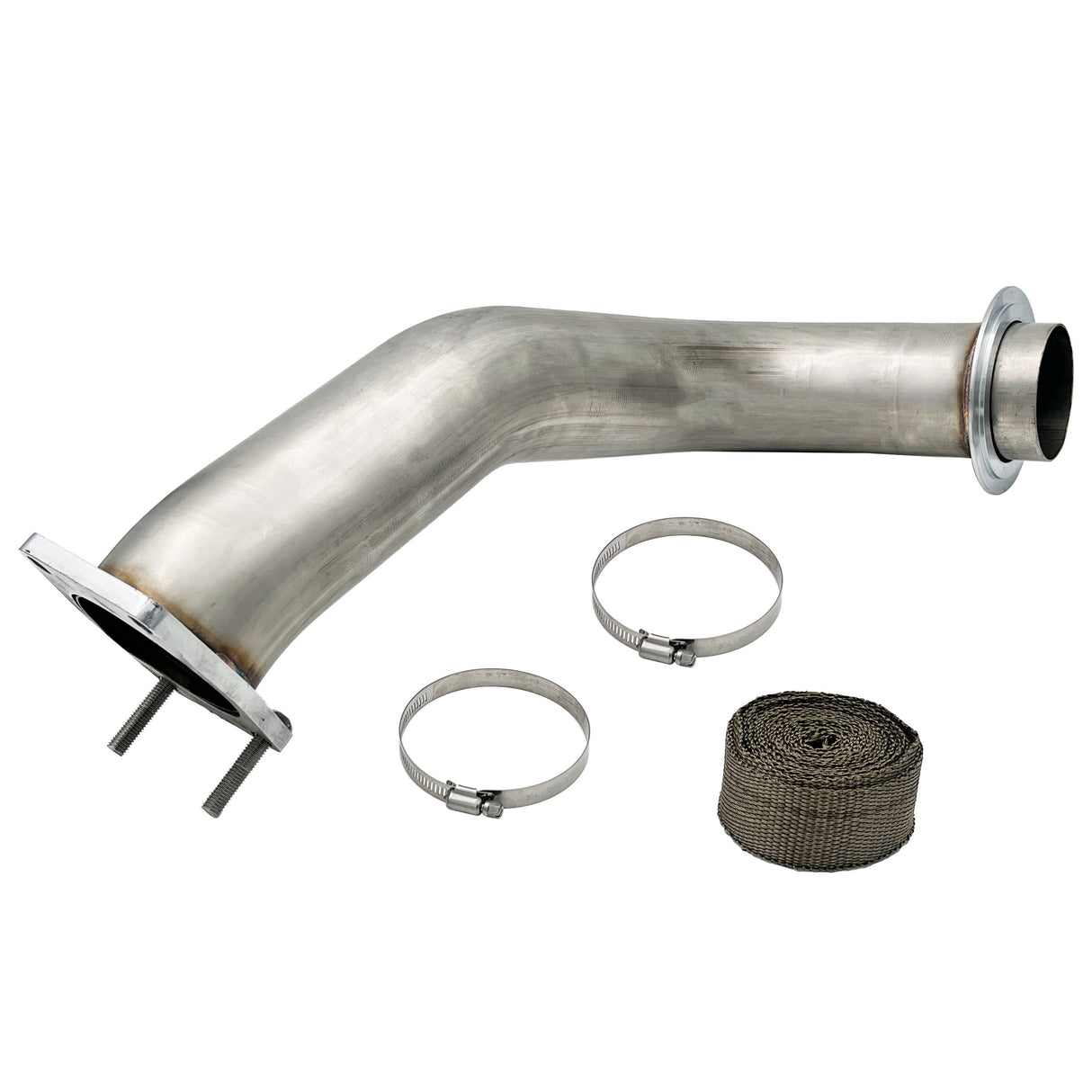 TruckTok 2017-2023 6.6L Duramax L5P 3.5" Downpipe w/EGR Cooler Delete kit TruckTok