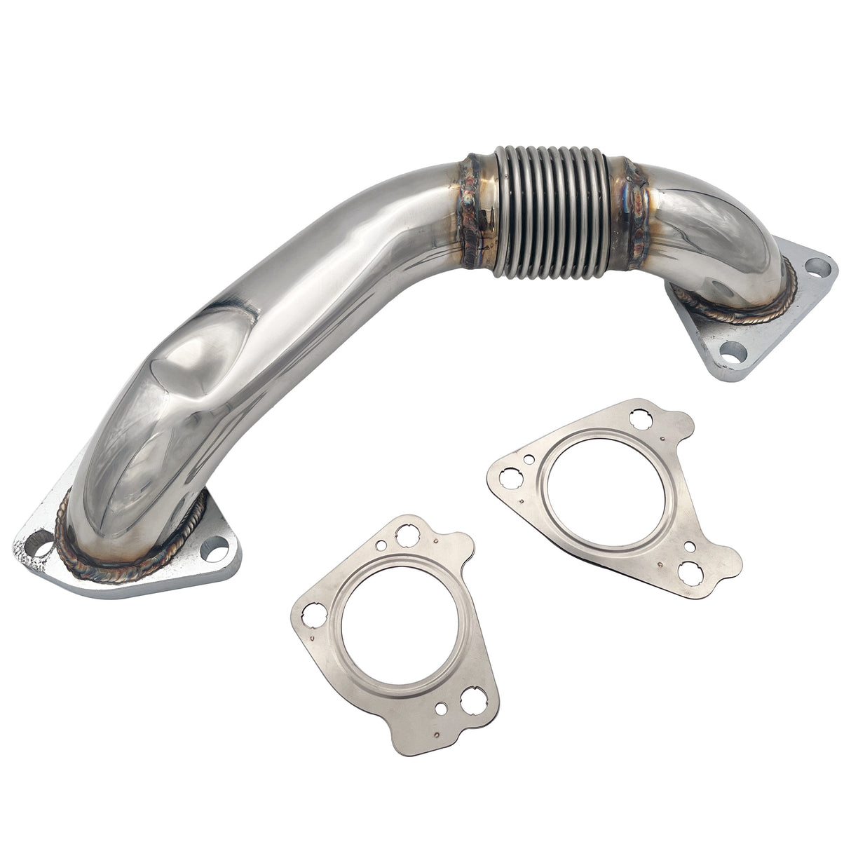 TruckTok 2007.5-2010 6.6L Duramax LMM Passenger Up Pipe & EGR Delete Kit TruckTok