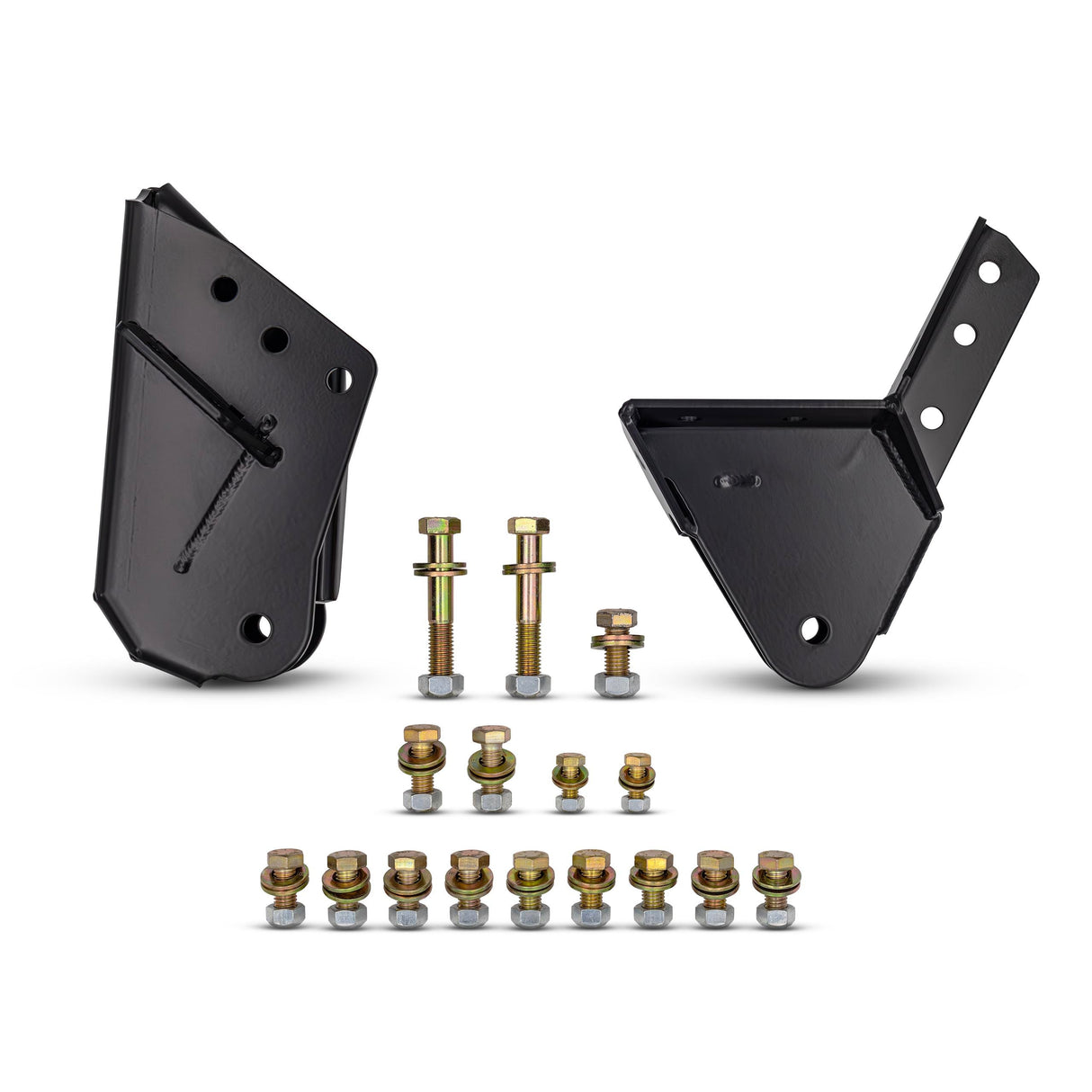 Desolate Motorsports 2" Beam Drop Brackets (fits 2wd & 4wd) - 1980-1997 Ford F-Series/Bronco Desolate Motorsports