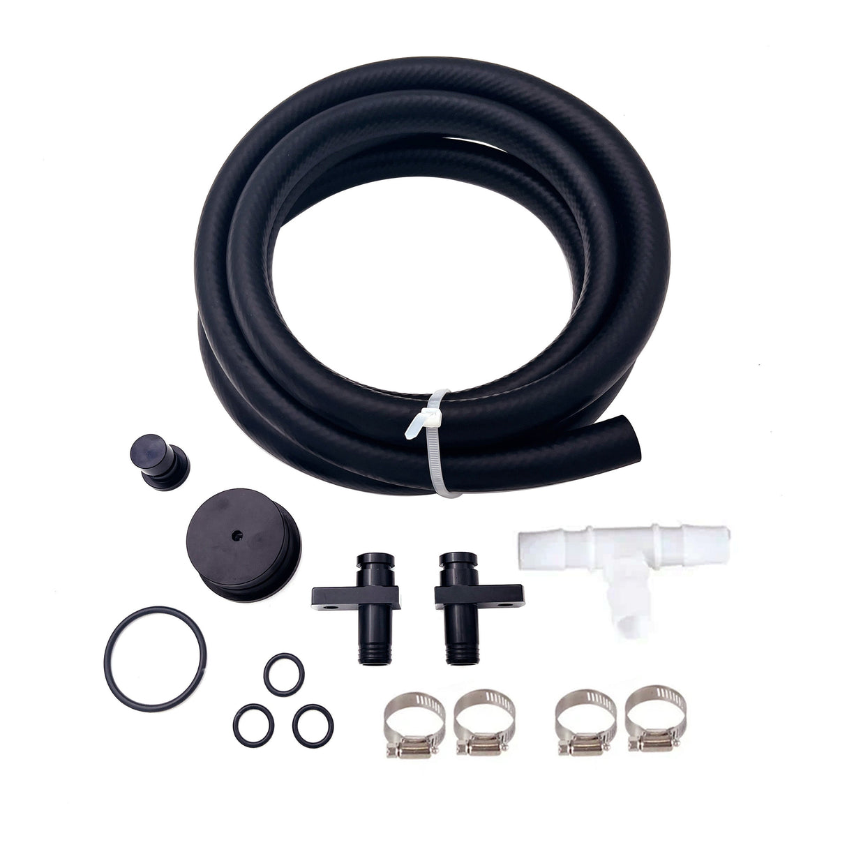 TruckTok 2004-2010 6.6L GMC Chevrolet Duramax CCV PCV Reroute Ventilation diesel Kit TruckTok