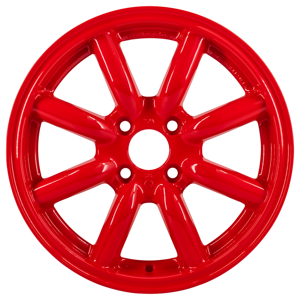 Wheels 15 x 7.0 4x100, Red Gloss Rim