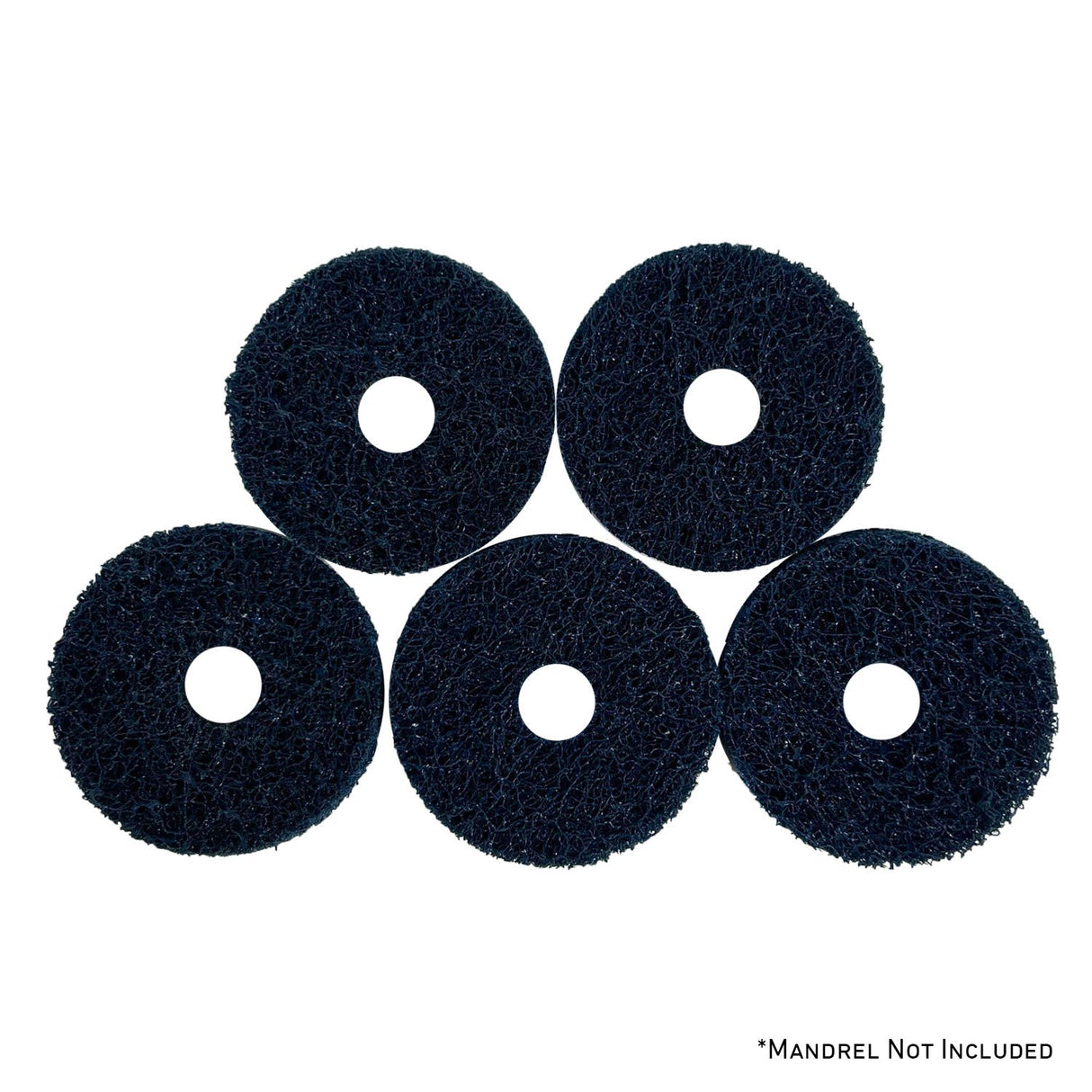 Mini Surface Prep Buff and Blend Discs (1/2" Arbor Hole)