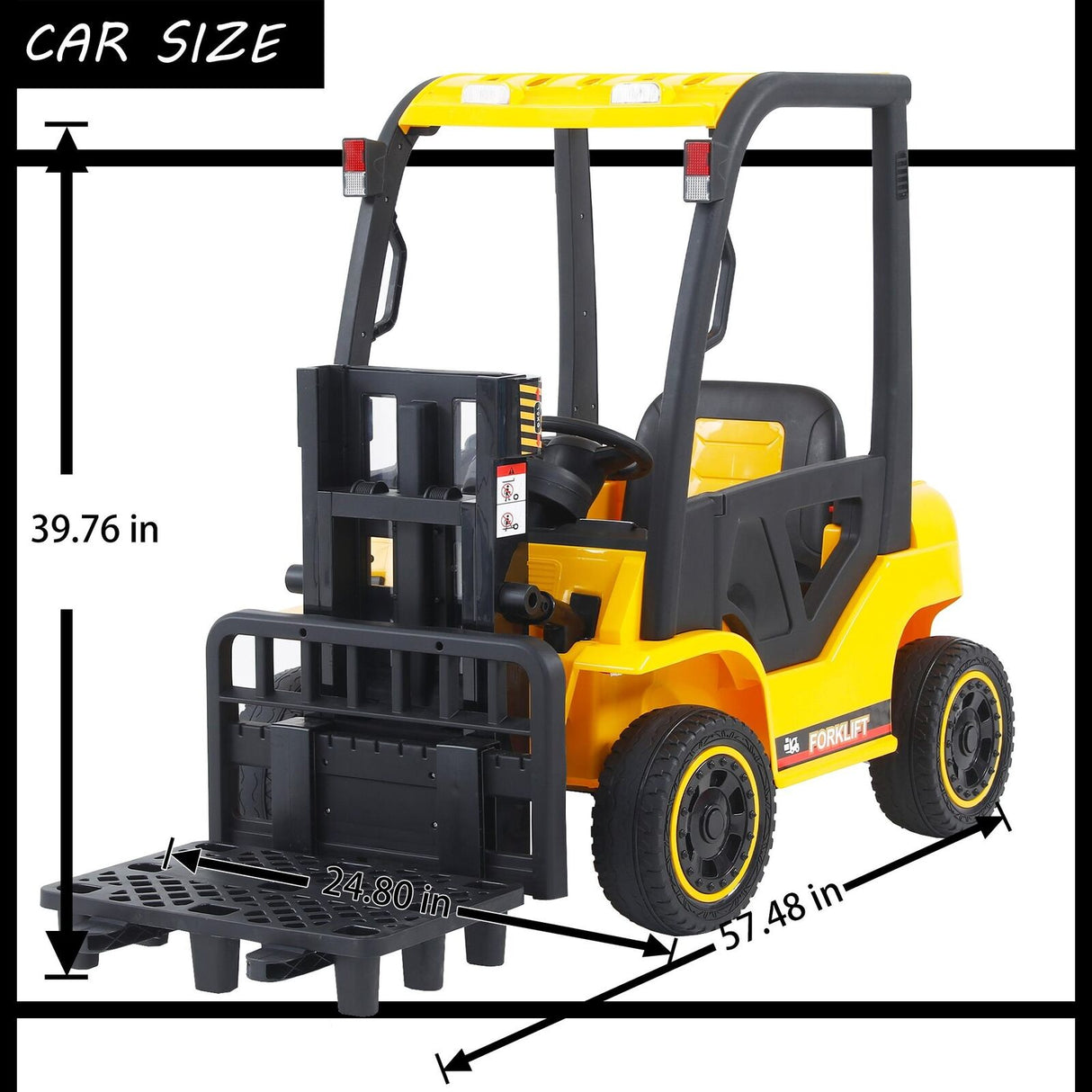 3-Speed Electric Ride-On Car for Kids with Frame Lifting Rod - Perfect Gift for Children