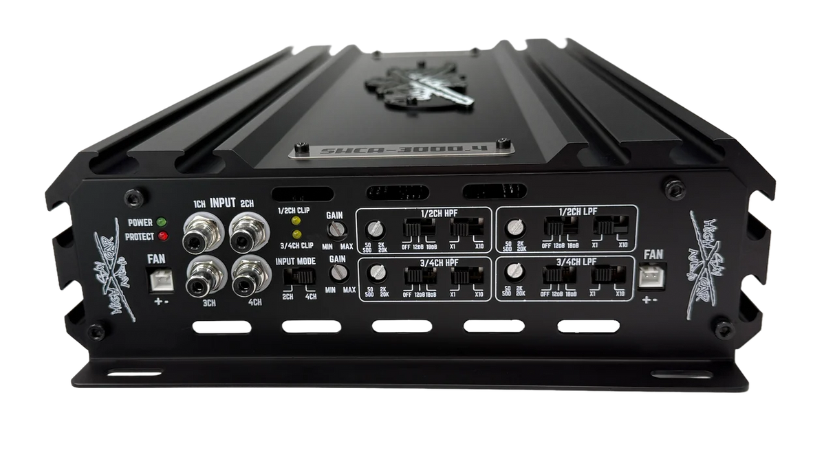 Sky High Car Audio 3000.4 4-Channel Amplifier | Made in Korea Sky High Car Audio
