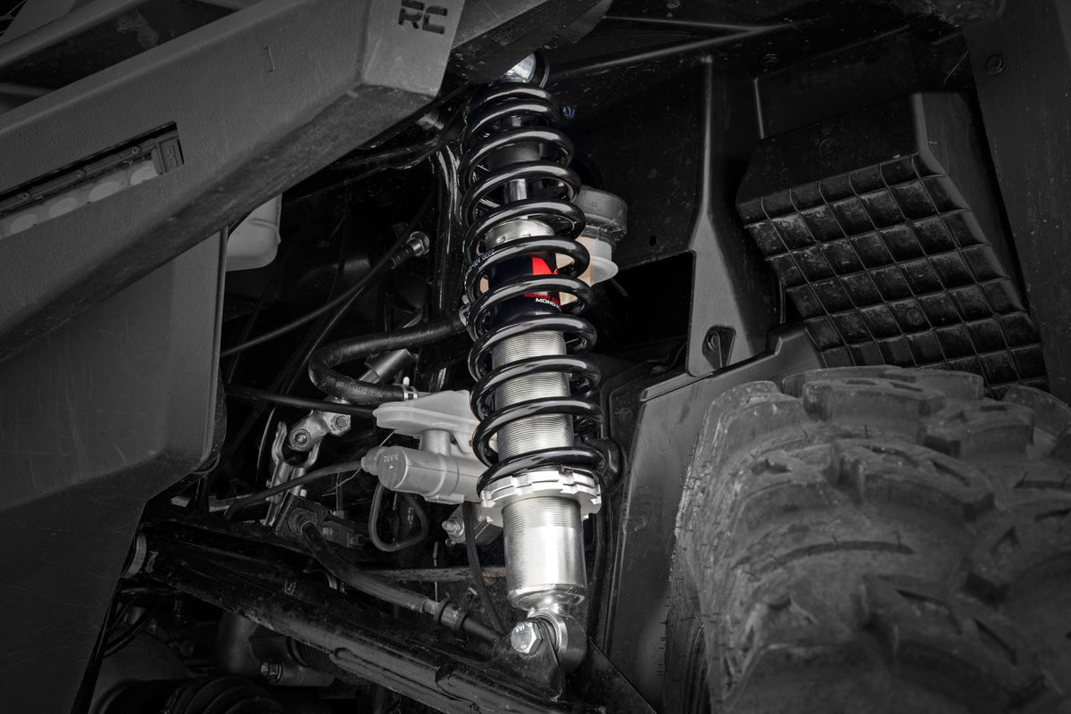 M1 Front Coil Over Shocks Ride Height Adjust Honda Pioneer 1000/Pioneer 1000-5 Rough Country