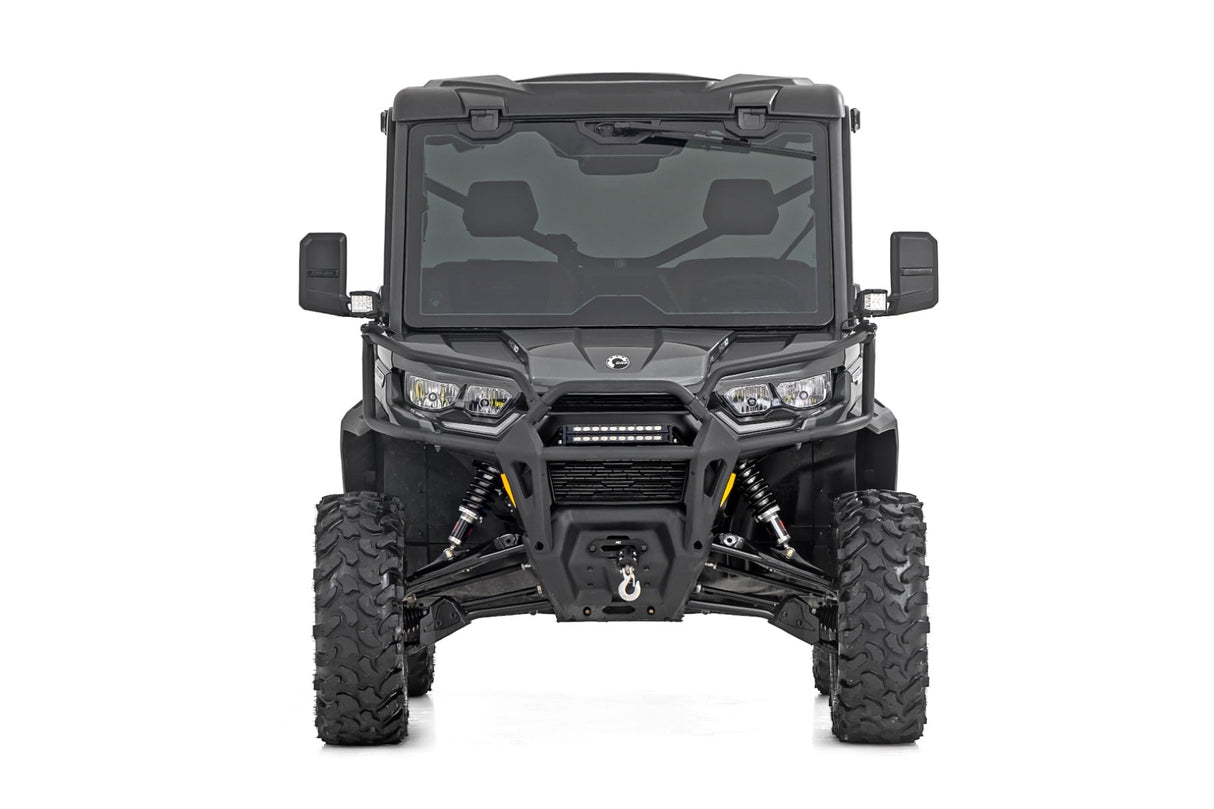 M1 Front Coil Over Shocks Ride Height Adjust Can-Am Defender MAX HD10/PRO HD10 Rough Country