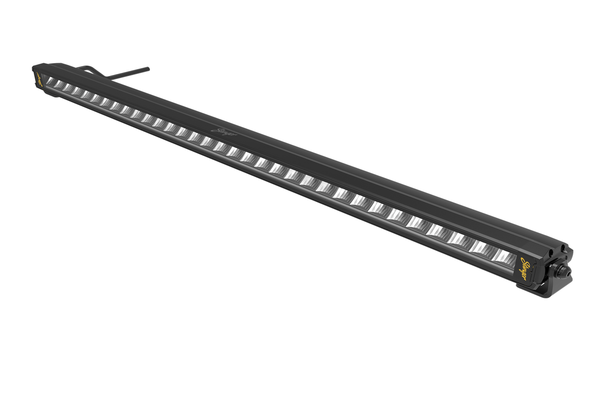 HEXCORE Universal 30" Straight LED Light Bar, Flood Beam with Amber & White Position Light | STL30LB Stinger