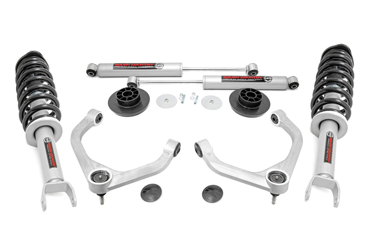 3 Inch Lift Kit N3 Struts/Shocks Ram 1500 4WD (2012-2018 & Classic) Rough Country