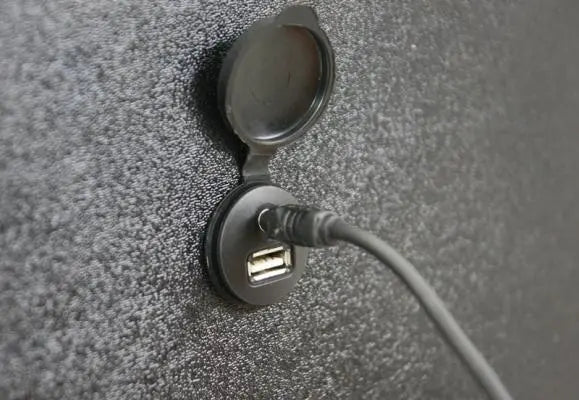 AUX and USB Charge add-on for WP Overhead Systems ssvworks