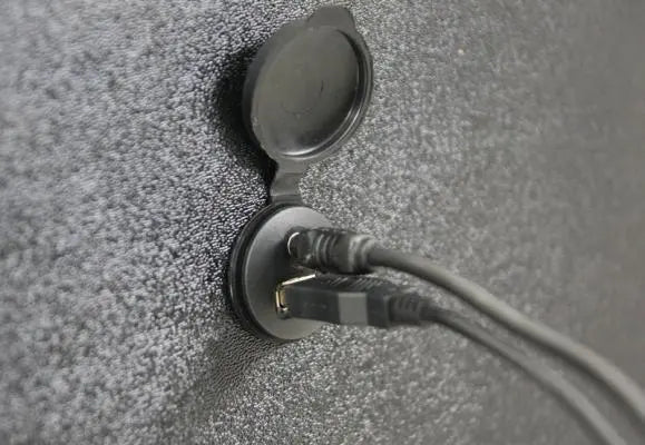 AUX and USB Charge add-on for WP Overhead Systems ssvworks