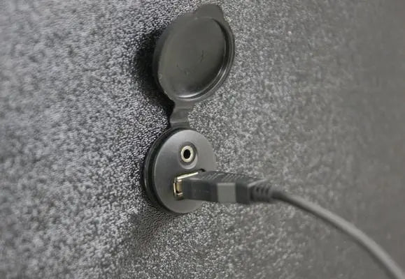 AUX and USB Charge add-on for WP Overhead Systems ssvworks