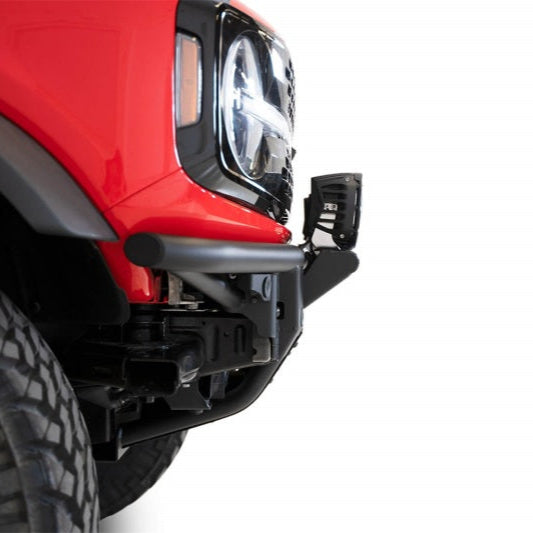 Addictive Desert Designs Pro Bolt-On Light Hoop for 2021-2023 Ford Bronco - Hammer Black