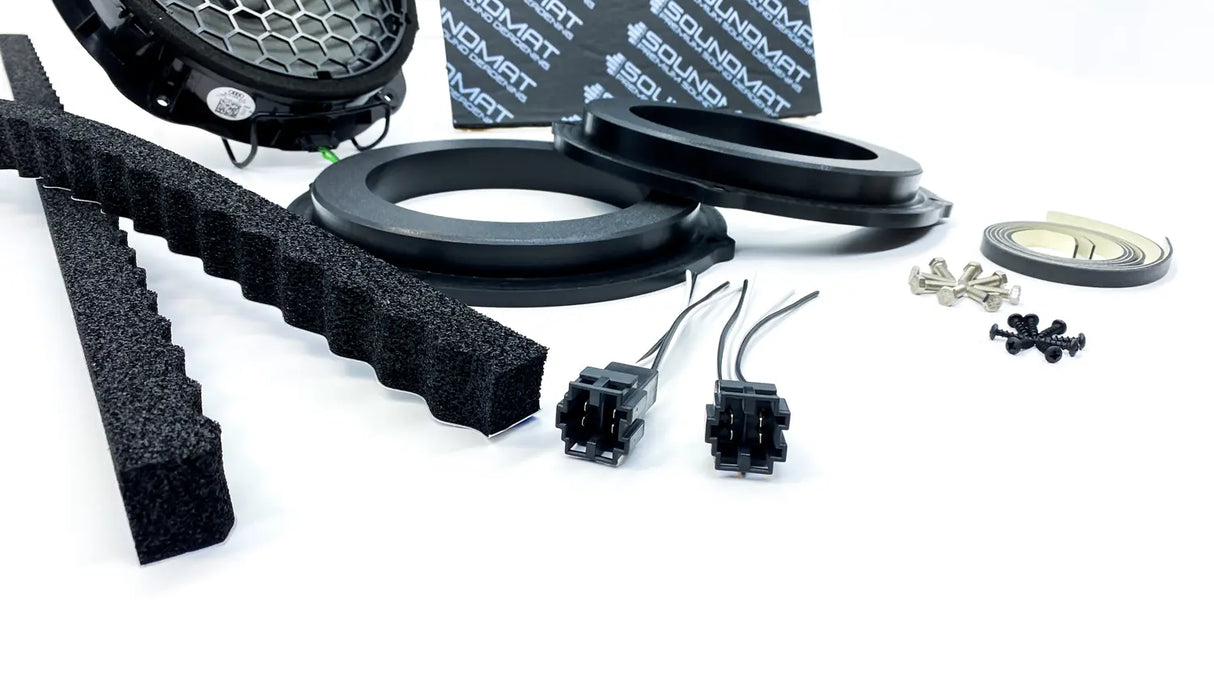 Lamborghini Huracan & Audi R8 Speaker Adapters | 1-inch CNC-Machined HDPE Ten87 Design