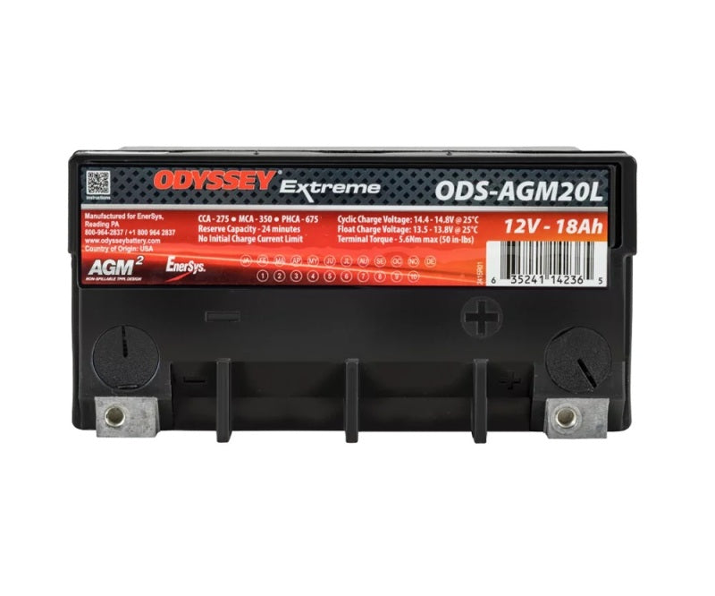 Odyssey AGM20L Battery - Small Size (Can-Am X3/Maverick R)