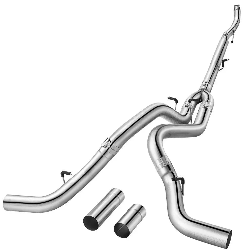 5'' Downpipe Back Duals 2011-2016 LML 6.6L Duramax DPF Delete Race Pipe GM 2500/3500