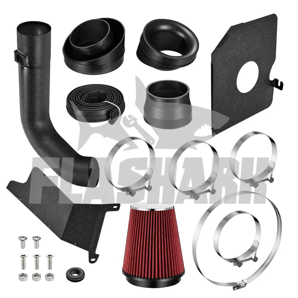 Cold Air intake kit for 2004-2005 Chevy Silverado / GMC Sierra 2500HD/3500 V8 6.6L Duramax LLY Flashark