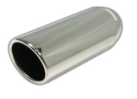 Rolled Angle Cut | Polished 304 Stainless Exhaust Tip Mel's Manufacturing