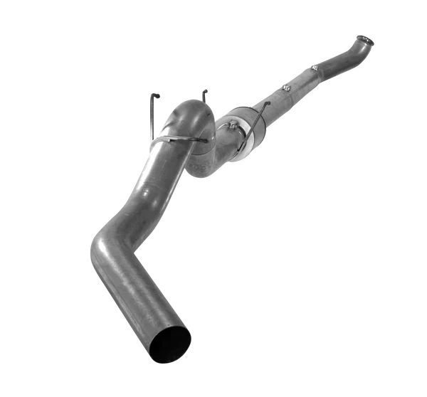 5" Turbo Back Exhaust with muffler- Single (2010-2018 Dodge 2500/3500 6.7L Cummins