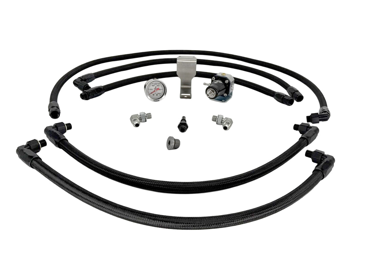 Forged Diesel Regulated Return Fuel System, 2003-2007 Ford 6.0L Powerstroke Forged