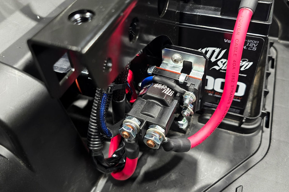 Kawasaki Teryx H2 2nd Battery Kit | UTVS-H2-2BATT-KIT UTV Stereo