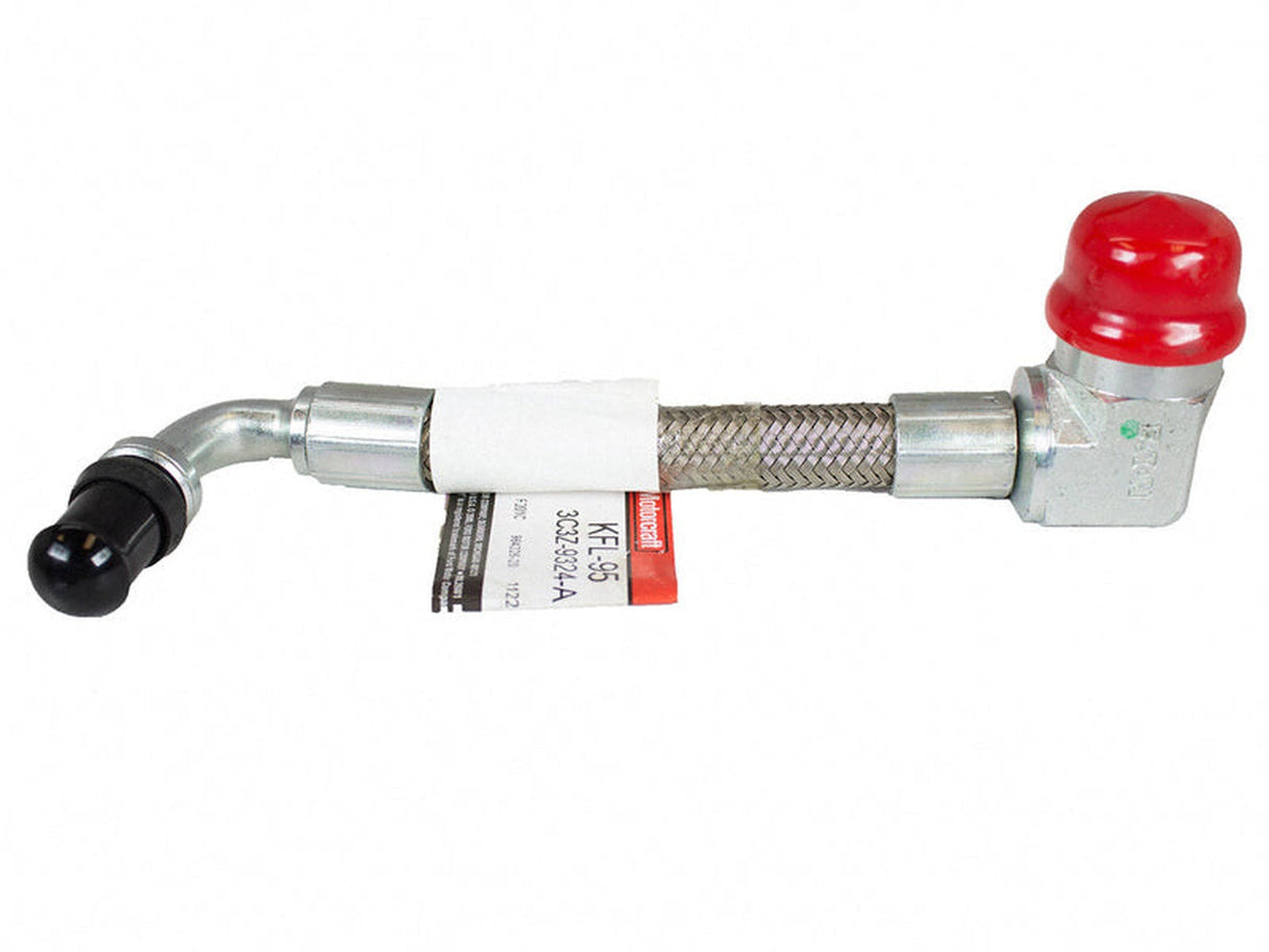 3C3Z9324A Motorcraft OE Fuel Rail Hose, Right Side (Passenger), 2003.5-2004 Ford 6.0L Powerstroke Ford OEM