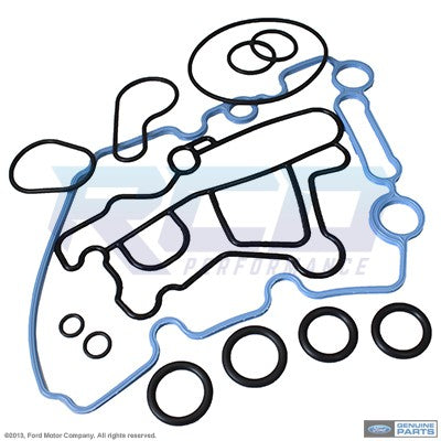 3C3Z9N693A OE Oil Cooler Gasket Set, 2003.5-2007 Ford 6.0L Powerstroke Ford OEM