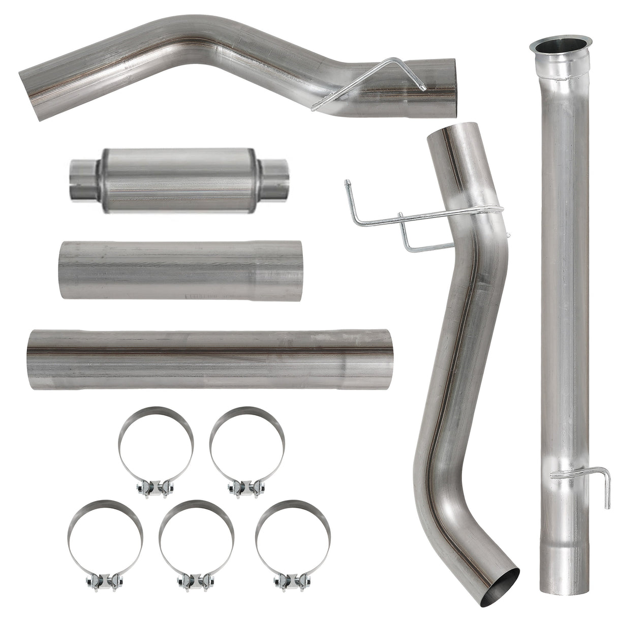 TruckTok 2019-2024 6.7L Ram 4"/5" DPF Delete Dp-Back pipe & EGR Delete Kit TruckTok