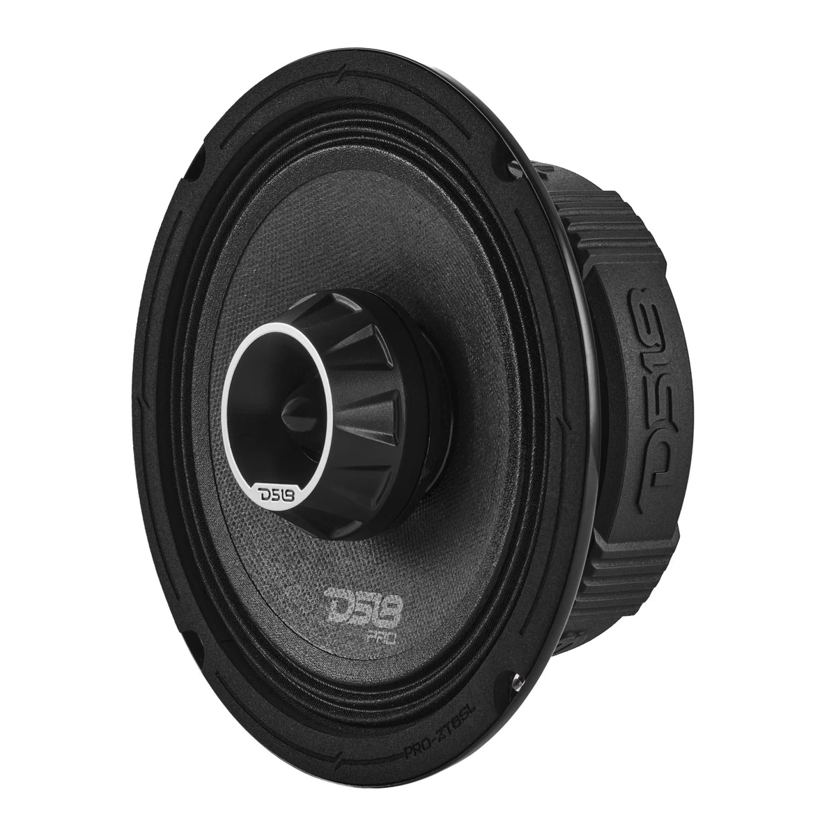 DS18 PRO-ZT6SL 6.5" 200W RMS Slim Coaxial Midrange Speaker Built-in Bullet Tweeter (Single)