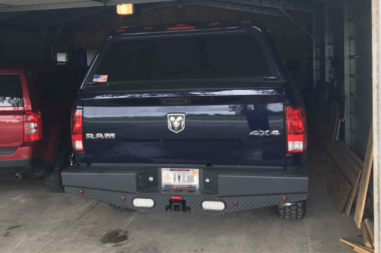 Ranch Hand SBD09HBLSL 2010-2018 Dodge Ram 2500/3500 Sport Series Back Bumper
