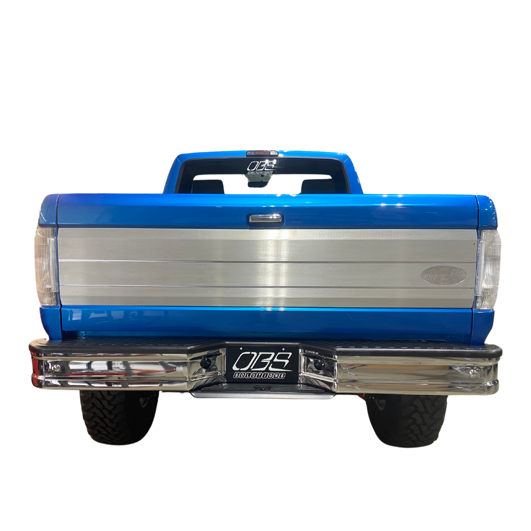 OBS Solutions Tailgate Panel Oval with Two Lines - 1987-1997 Ford F-Series OBS Solutions LLC