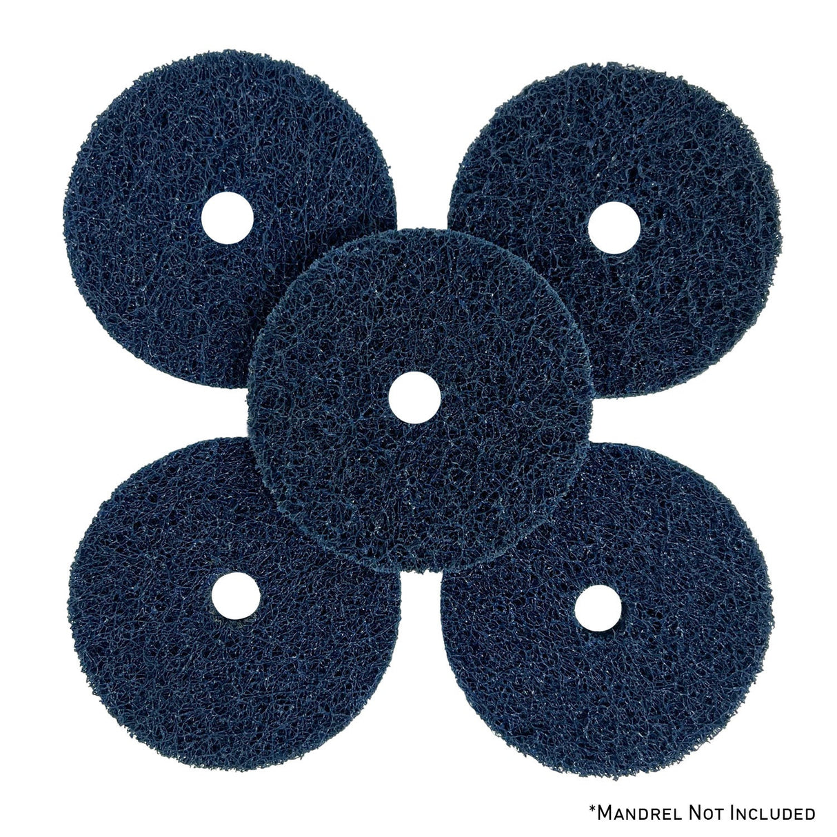 Mini Surface Prep Buff and Blend Discs (1/2" Arbor Hole)