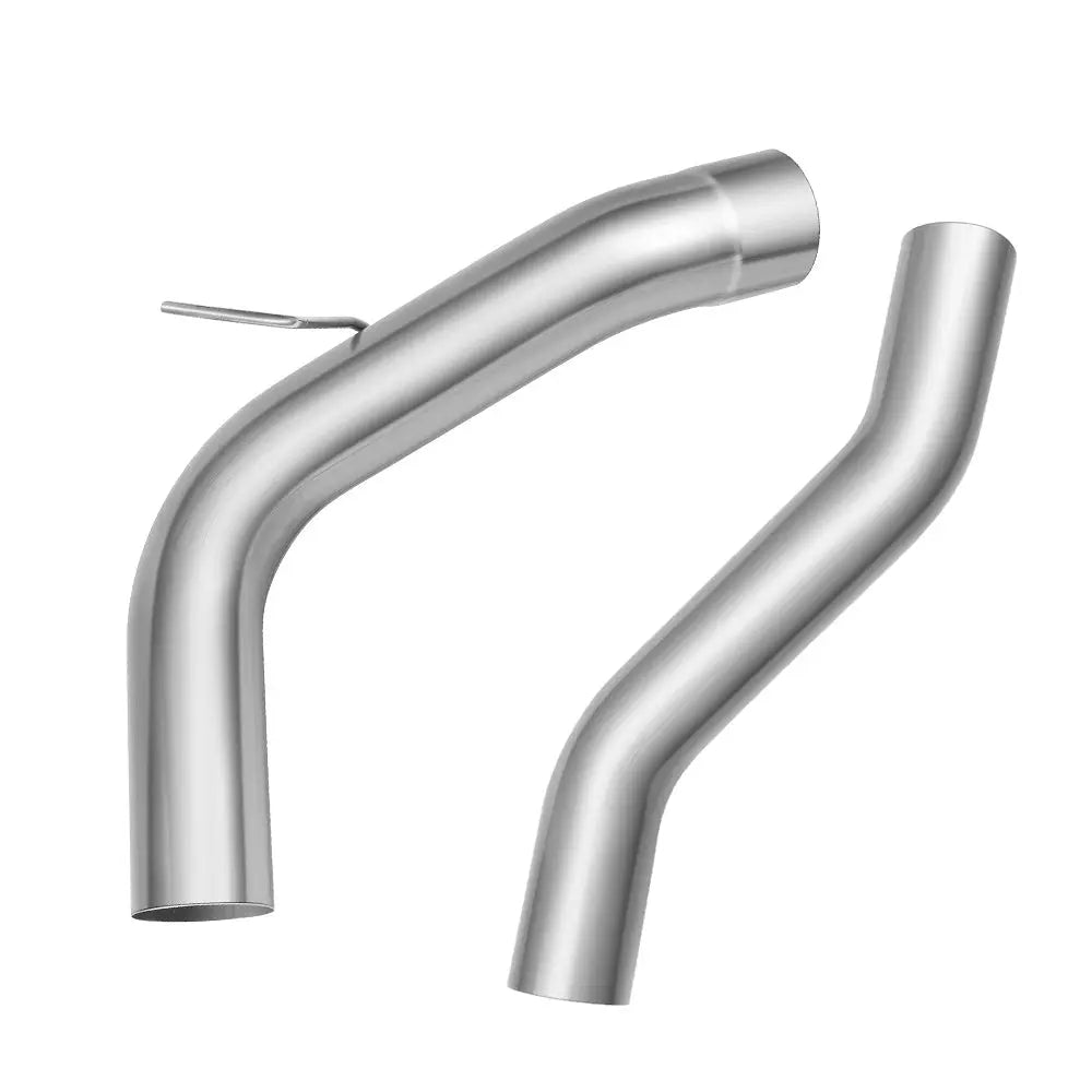4"/5" Downpipe-Back 2016-2018 5.0 Cummins | Nissan Titan DPF Delete Race Pipe Flashark
