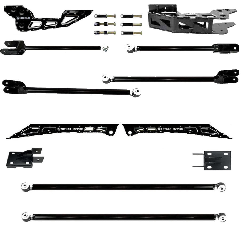 3 1/2" to 8" RAD TUBE F250 F350 4-LINK UPGRADE KIT 2011-2016 SUPER DUTY Stryker Off Road Design