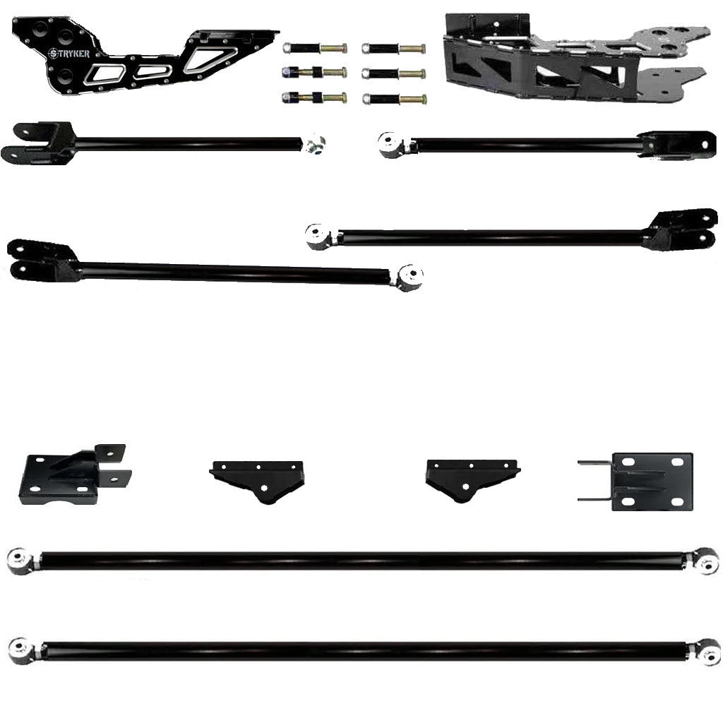 3 1/2" to 8" RAD TUBE F450 4-LINK UPGRADE KIT 2023 to 2026 SUPER DUTY Stryker Off Road Design