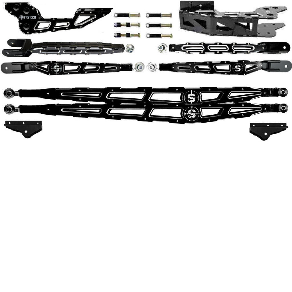 3 1/2" to 8" RAD F450 4-LINK UPGRADE KIT 2023 to 2026 SUPER DUTY Stryker Off Road Design