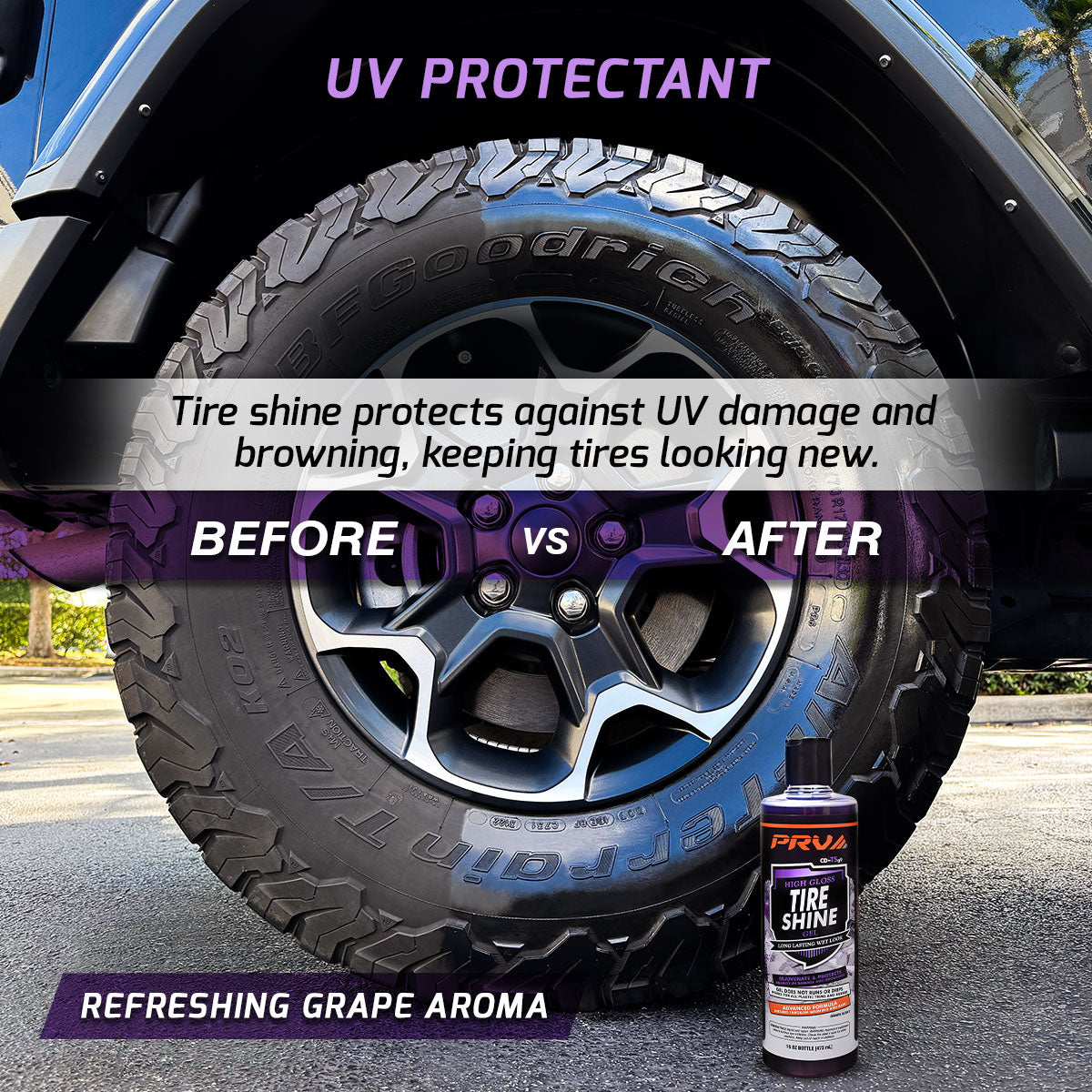 PRV Audio CD-TSg9 High Gloss Tire Shine Gel 16 fl oz