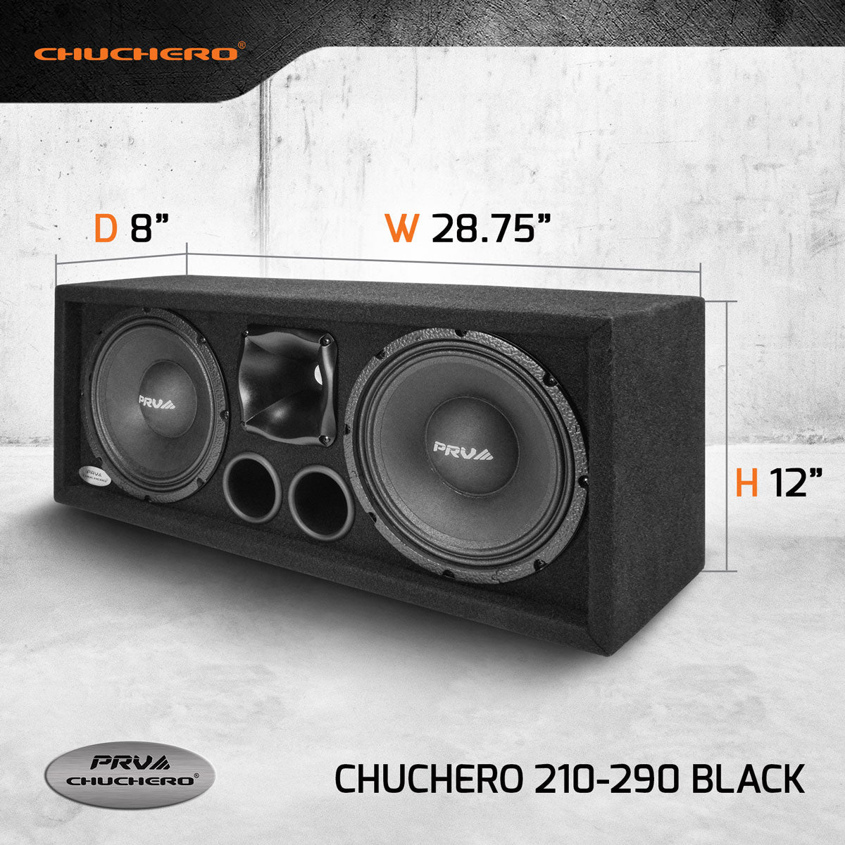 CHUCHERO 210-290 BLACK PRV Audio