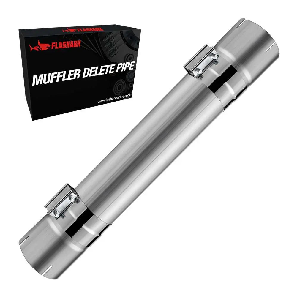 4 Inch/5 Inch Muffler Delete Pipe 30 Inch Length for Diesel Exhaust Stainless Steel