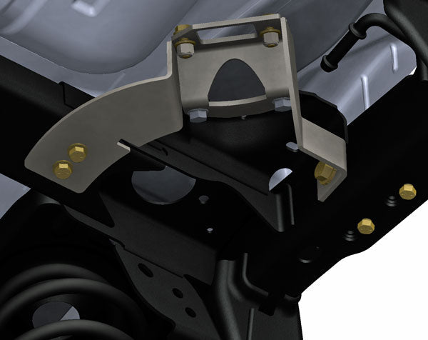 Jeep JK Rear Upper Shock Mount Extension Brackets
