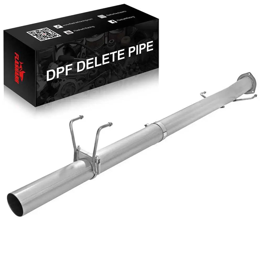 For 4.0/5.0 Inch 2013-2018 6.7 Cummins DPF Delete Race Pipe Dodge Ram 2500/3500 Turbo-Back