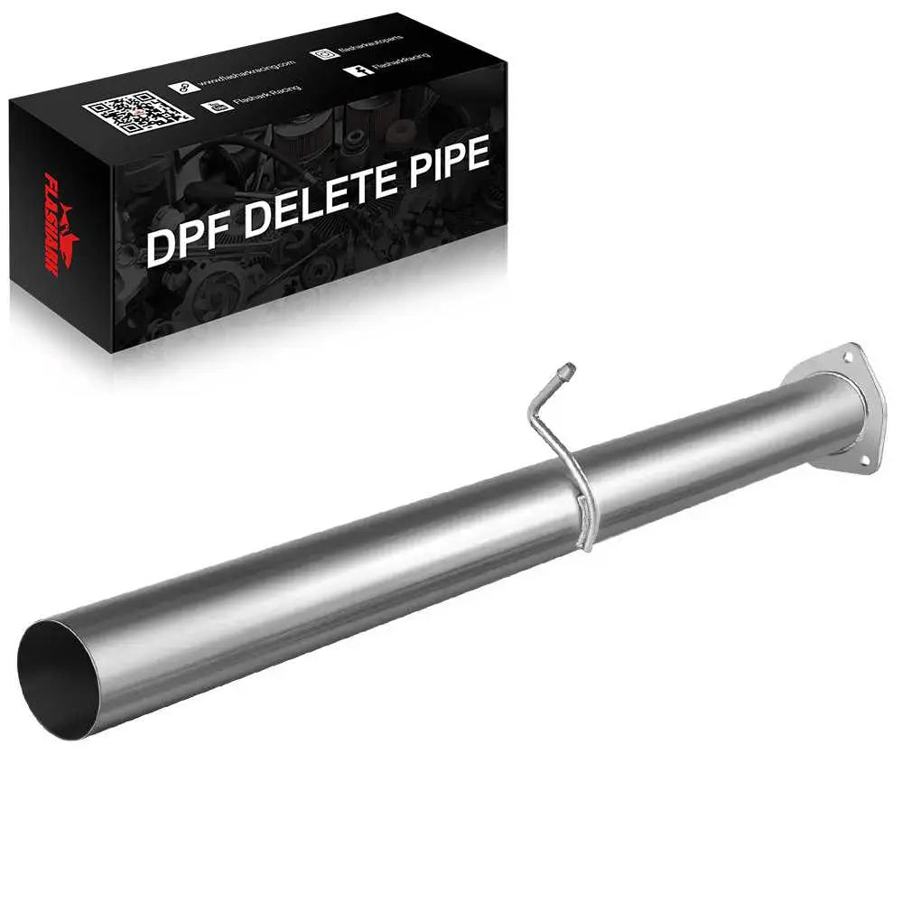 For 4.0 Inch 2007.5-2012 DPF Delete Race Pipe 6.7 Cummins Dodge Ram 2500/3500